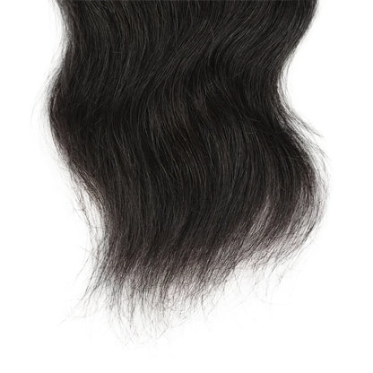 Sleek Human Hair Bundles For Women 100% Unprocessed Human Hair Wavy Doule Drawn Bundles Weave Extensions Singles Bundles