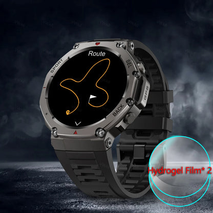 VWAR T-Rex 3 GPS Smart Watch 5 ATM Waterproof Built-in Dual-band GNSS Compass Military Sport Smartwatch Men 2025 New for Xiaomi