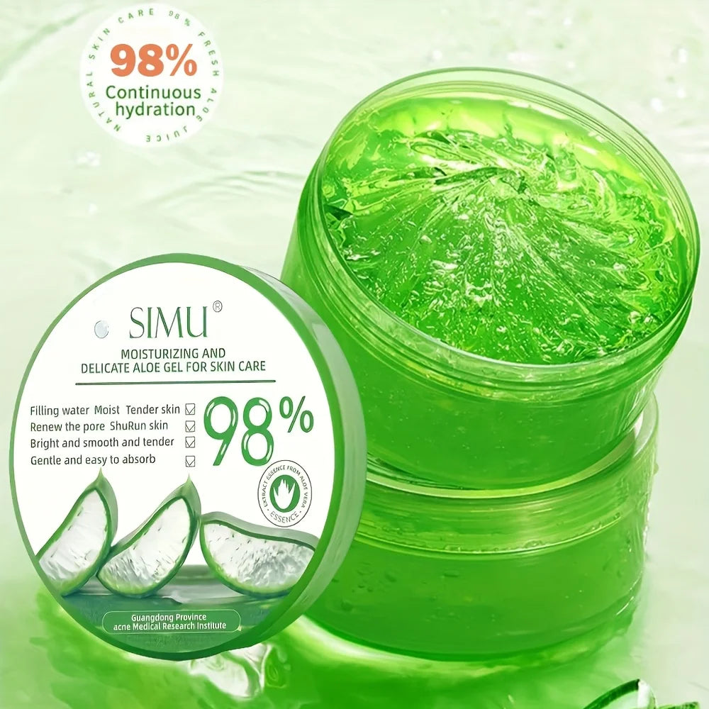 Moisturizing Aloe Vera Gel Hydration - Meticulous Skin Care