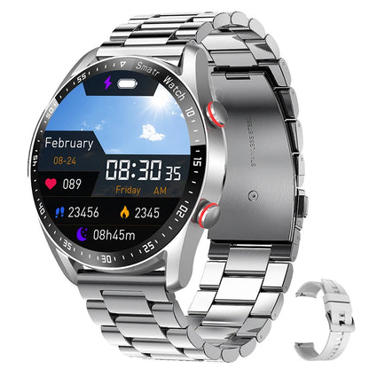 GT Series Bluetooth Call Smart Watch ECG+PPG Health Monitoring 100+ Sports Mode Waterproof Men's Outdoor Sports Smartwatch 2025