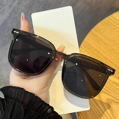 New Vintage Rectangle Glaases Frame Men Women Brand Designer Square Sunglasses Frame Fashion Luxury Sun Glasses Oculus UV400