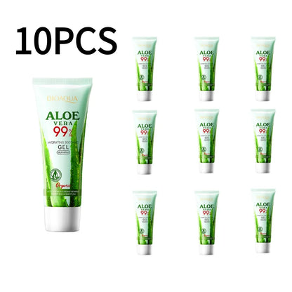 50ML Aloe Vera Gel Hydrating Soothing Moisturizing Skin Care Refreshing Restoration Natural Organic Pure Formulation