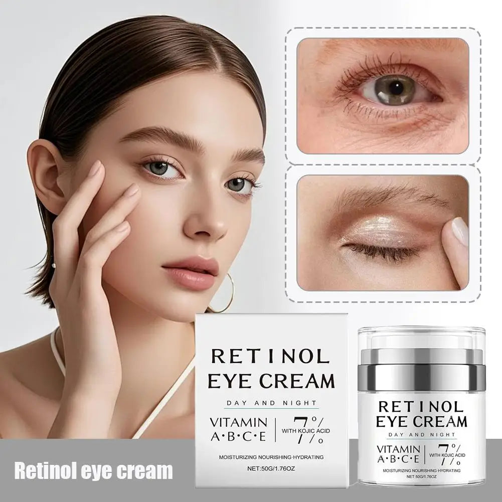 Retinol Eye Cream Anti Aging Eye Treatment Dark Circles Reduces Fine Lines Tightens The Skin Gently Nourishes Brighten Eye Care