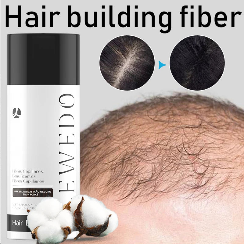 2pcs/set Hair Fibers Regrowth Powders Keratin Applicator Hair Building Fibers Spray Pump Hair Growth Products Beauty Health