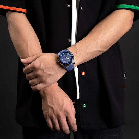 NAVIFORCE Luxury Fashion Quartz Watches for men Silicone Strap Hand Clock 50m Waterproof Japan Movement Man Sports Wristwatches