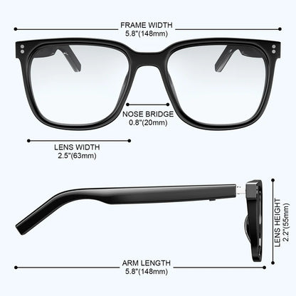 Xiaomi M10 ProA Bluetooth Smart Glasses With Interchangeable Lenses Magnetic Sunglasses Anti blue Light UV Protection Sunglasses