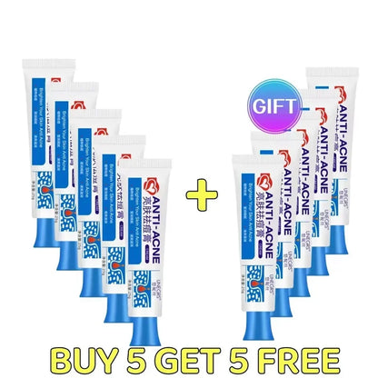 Herbal Acne Removal Face Cream Clears Pimple Scar Black Dots Gel Acne Treatment Shrink Pore Skin Whitening Lightening Ointment