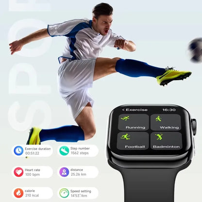 New GPS Watch 10 Smart Watch Men HD AMOLED Memory Music 3D Surround Bluetooth Call Waterproof Smartwatch Woman For Android IOS