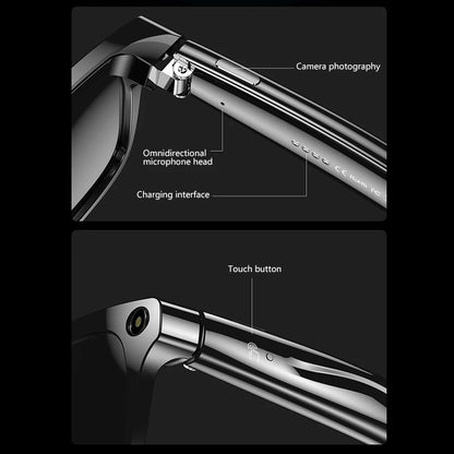 XIAOMI 4K HD AI Smart Glasses Chat 260Mah Battery Voice Assistant Control GPT 100MP Camera Bluetooth Call Smart Glasses