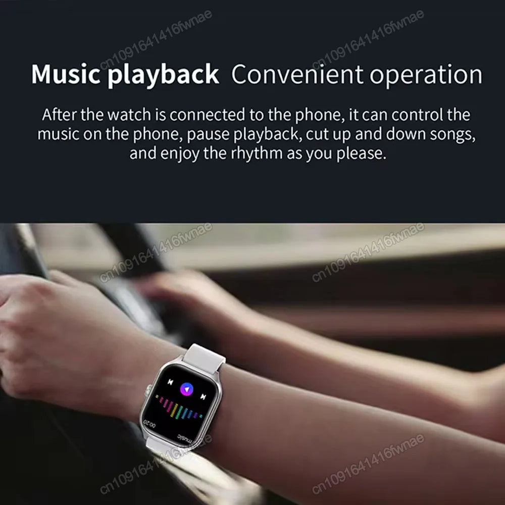 New Smart Watch H9 Pro MAX 2.01-inch HD Display Bluetooth Call Message Alert Sport Mode GPS Smartwatch Men Women For Android IOS