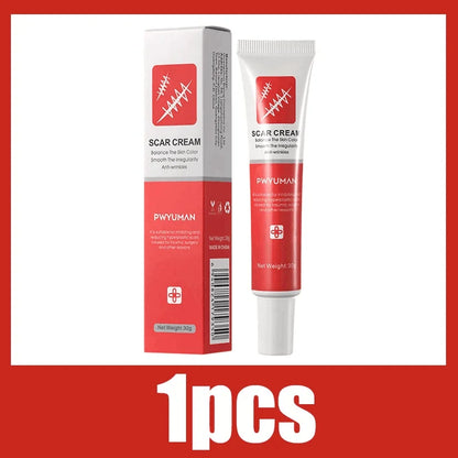 Fast Scar Removal Cream Treatment Stretch Marks Burn Surgical Scar Acne Spots Repair Gel Whitening Moisturizing Smooth Skin Care