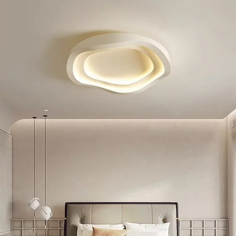 Modern LED Ceiling Lamp for Living Dining Room Study Bedroom Geometry Ceiling Lights Indoor Home Decor Lighting Fixture Luster
