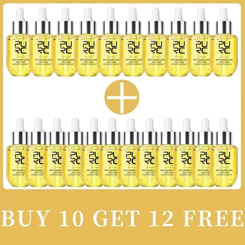 Hair Growth Serum Growing Hair Essential Oil Beauty Hair Care Dense Regrowth Ginger Promoting Regeneration