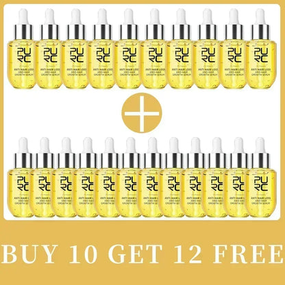 Hair Growth Serum Growing Hair Essential Oil Beauty Hair Care Dense Regrowth Ginger Promoting Regeneration