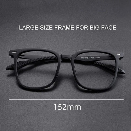 UVLAIK TR90 Large Square Glasses Frame Women Men Fashion Oversized Myopia Eyewear Optical Prescription Eyeglasses Frame