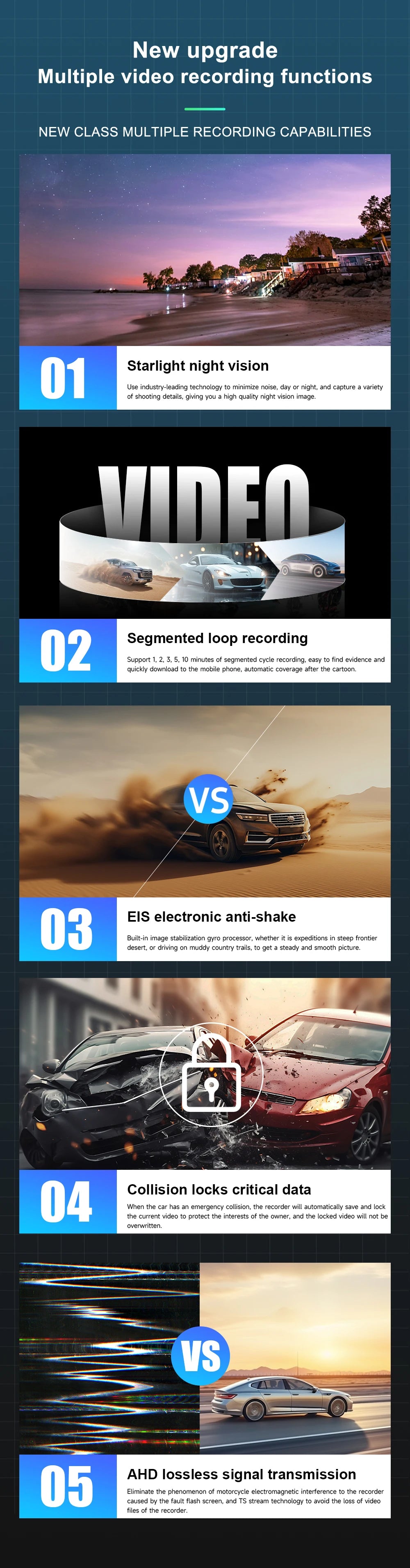 10.26 Inch Car Mirror Radio Multimedia Video Player Universal Wireless Carplay 5G Wifi BT High-performance CPU HDR QLED Screen