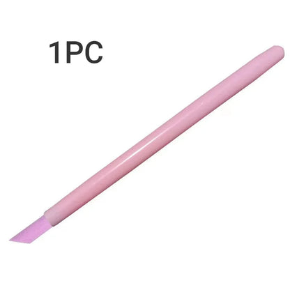 Quartz Nail Skin Grinding Pen Cuticle Remover Trimmer Dead Skin Remover Nail Polish Pen Manicure Stick Nail Files Manicure Tools