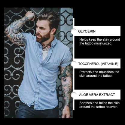 20g Maximum Strength Tattoo Aftercare Cream Moisturizing Skin Barrier Repair Care Aloe Vera Calming Gel Tattoo Soothing Cream