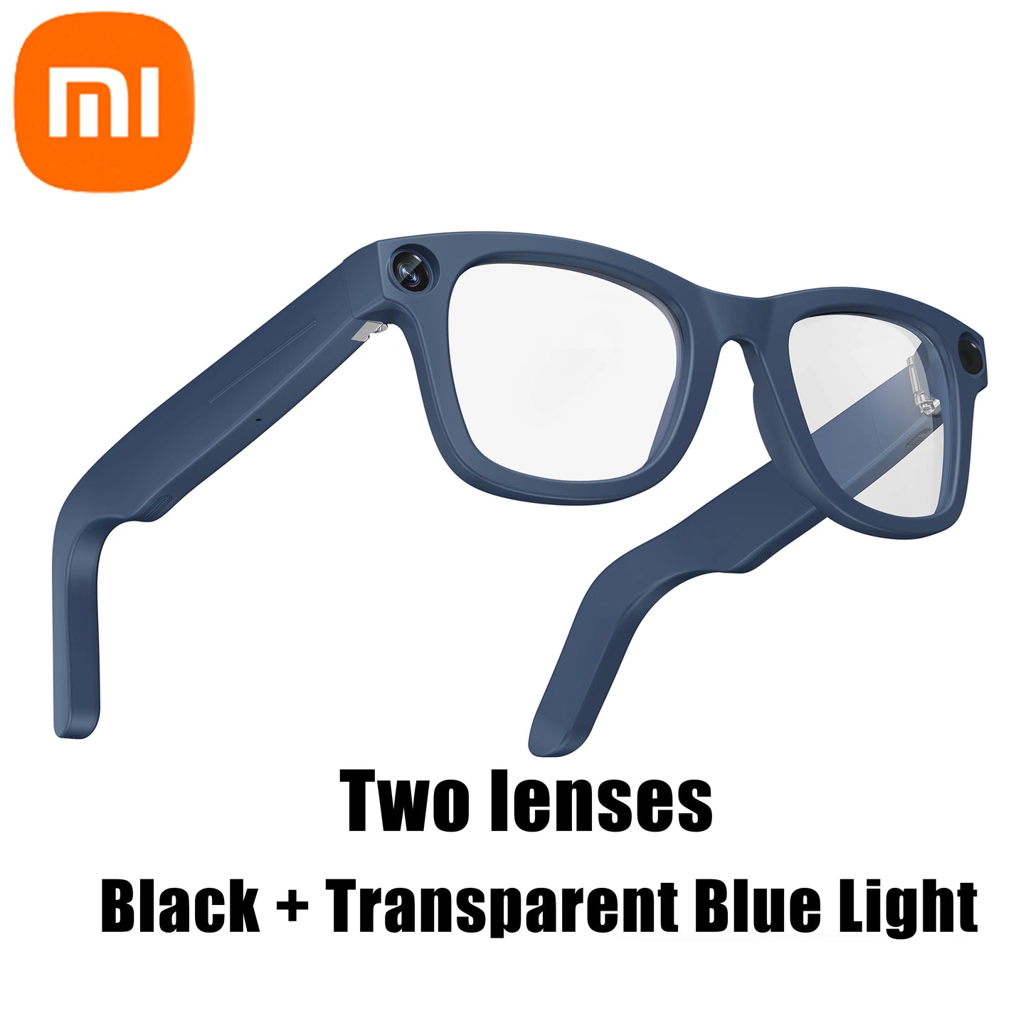 Xiaomi 8K HD AI Smart Camera Glasses With Long-lasting Battery Voice Assistant Control Calling Music Outdoor Photo-grey Glasses