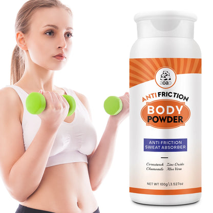 Women's Anti Scratch Body Powder - Contains Aloe Vera, Chamomile, No Talc Powder, Moisture Absorbing Natural Moisturizing Powder