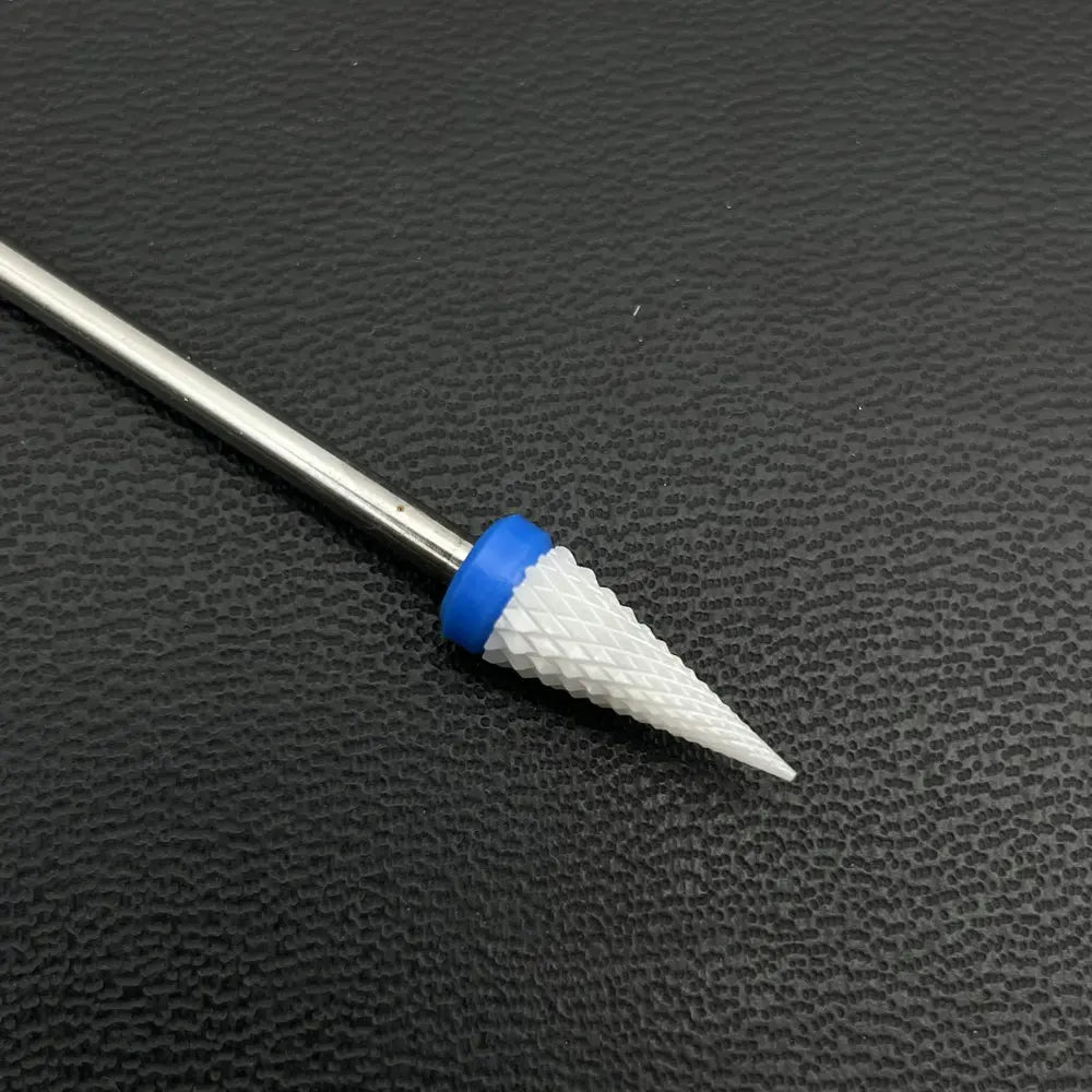 1pcs Ceramic Nail Drill Bits Rotary Cutter Clean Apparatus for Manicure Nail Milling Machine Accessories Remove Nail Gel Tools