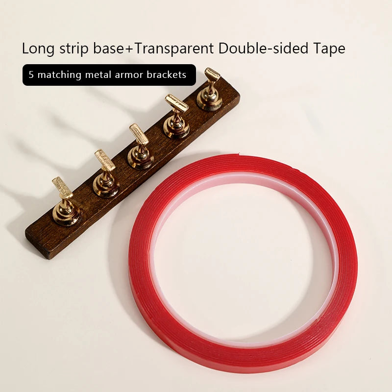 RS NAIL Wooden Nail Practice Stand False Nail Tip Display Base Holder Gel Polish Exercise Showing Shelf Manicure Supplies Set