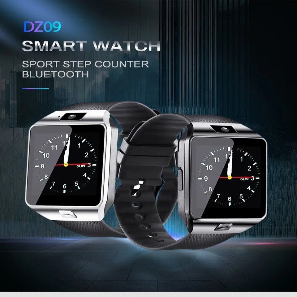 Digital Touch Smart Watch Bluetooth Call Alarm Music Activity Tracker SIM Card Sports Smartwatch Support For Ios Android Phones