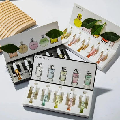 5*3ml original women's perfume gift Box five-piece set fresh and long-lasting fragrance plant floral fragrance eau de Toilette