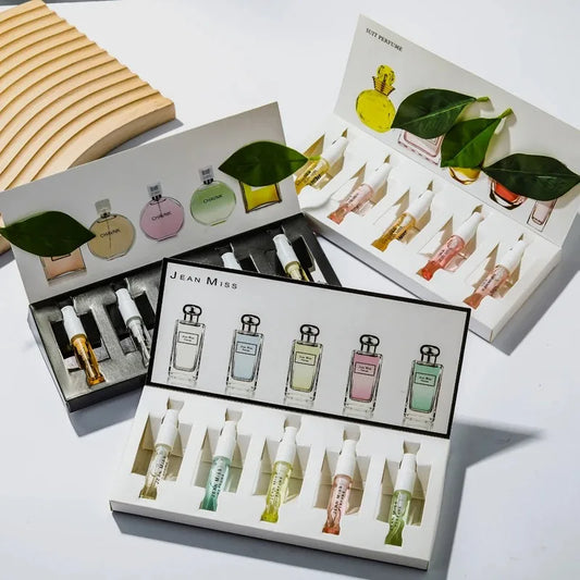 5*3ml original women's perfume gift Box five-piece set fresh and long-lasting fragrance plant floral fragrance eau de Toilette