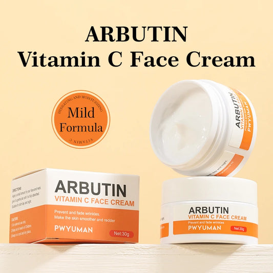 Vitamin C Whitening Freckles Cream Remove Dark Spots Melasma Niacinamide Lighten Melanin Anti-aging Brighten Skin Care Products