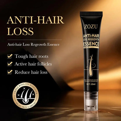 Anti-Hair Loss Hair Growth Essence Roll-On Nourishing Hair Restoration Oil for Men & Women, Repair Massage Essence (1/2/3PCS)