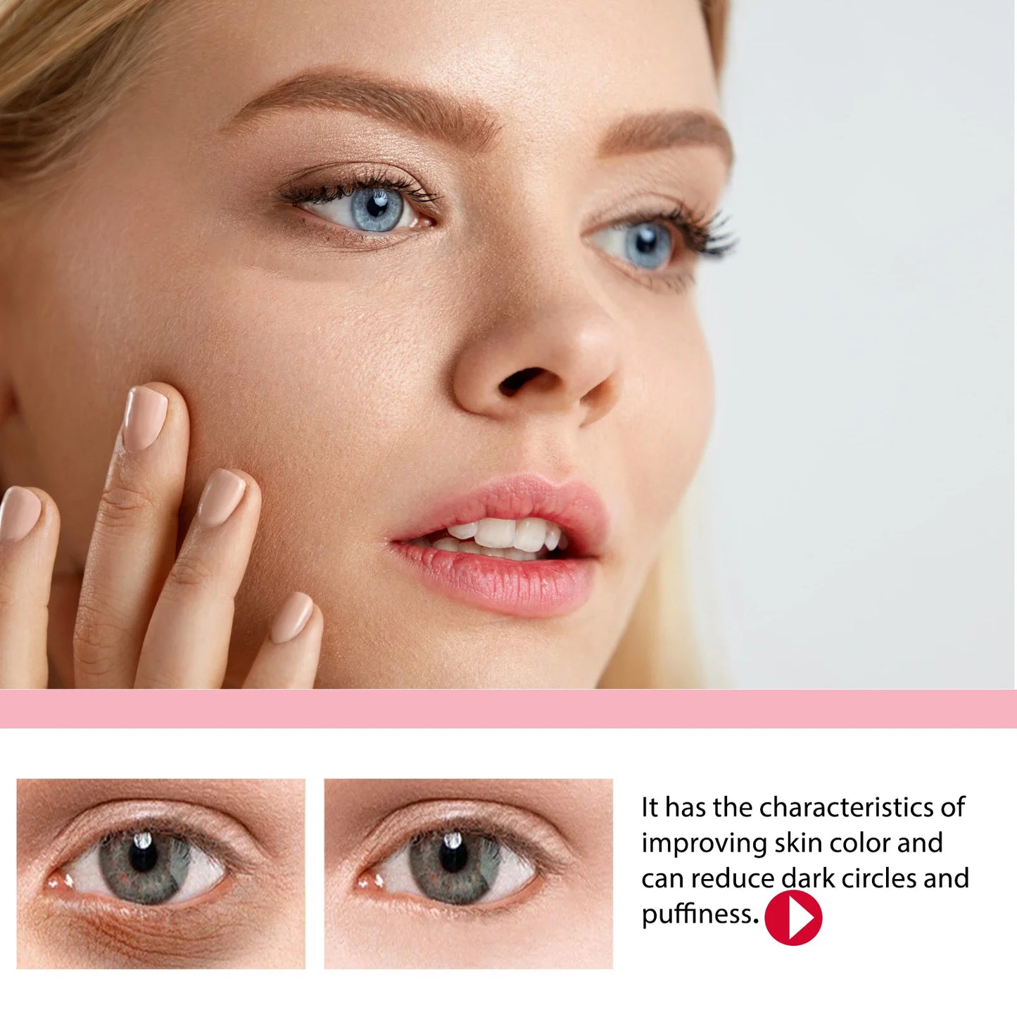 Retinol Eye Cream Stick Collagen Fade Fine Lines Wrinkle Lightening Dark Circles Firming Eye Bags Puffiness Moisturizing Eye Cre