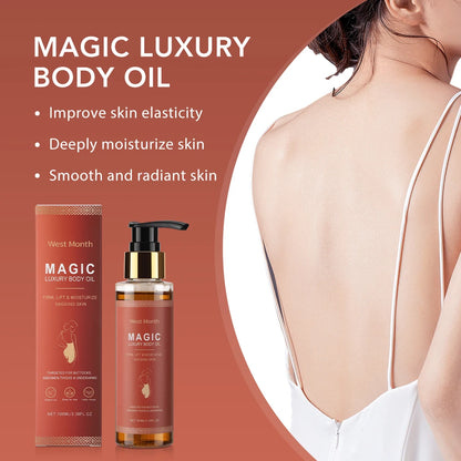 Women's Magic Body Firming Oil for Abdomen And Thighs - Deep Hydration Fast-Absorbing Full Body Dry Skin Firming Solution