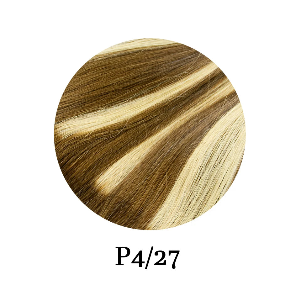 One Piece Clip in Hair Extensions Human Hair Dark Black Clip in Human Hair 24inch 3/4 Full Head Straight Remy Hair 5 Clips