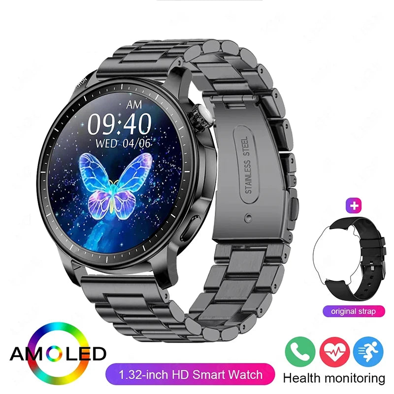 2024 New For Huawei Fashion Smart Watch Women Heart Rate  AMOLED HD Ladies Bracelet Call IP67 Waterproof Heart Rate Smartwatch