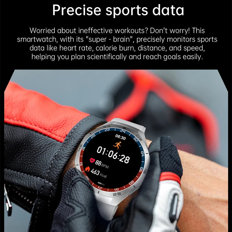 For HUAWEI Watch GT5 PRO Smartwatch GPS Motion Trajectory HD Screen Bluetooth Call NFC Men Smart Watch Outdoor Sport Watches Men