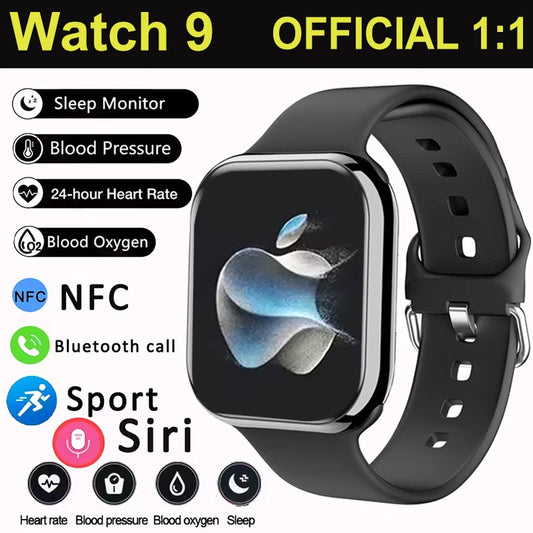 Watch 9 GPS Track Smart Watch Men Woman Heart rate Body temperature Bluetooth Call Waterproof Sports Smart Watch For Android iOS