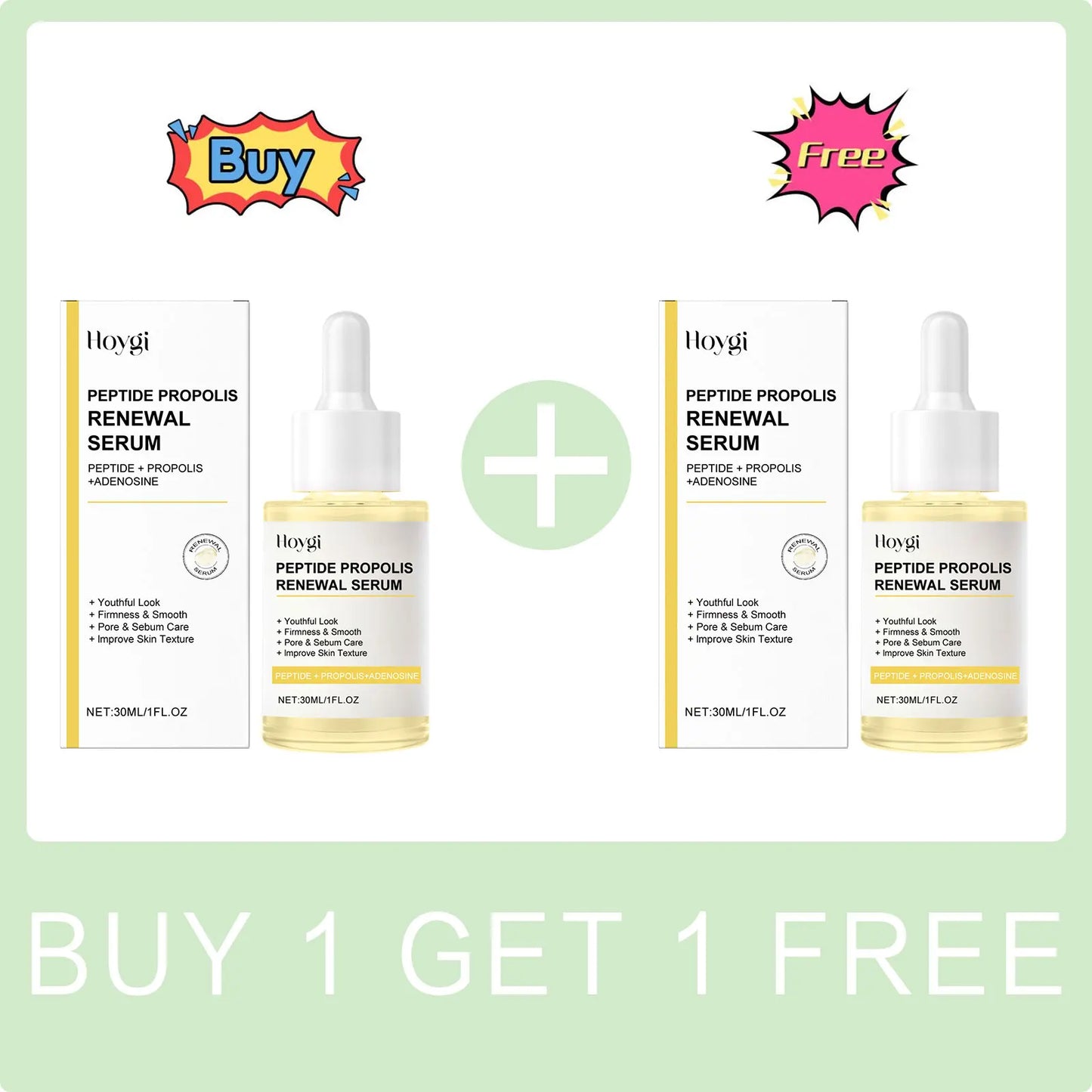 Peptide Propolis Face Serum Reduce Dryness Firming Lifting Anti Redness Renewal Smoothing Nourishing Repair Damaged Skin Essence