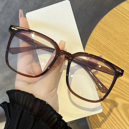 New Vintage Rectangle Glaases Frame Men Women Brand Designer Square Sunglasses Frame Fashion Luxury Sun Glasses Oculus UV400