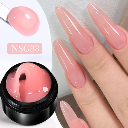 Born Pretty 15ml Aurora 3D Shaping Non Stick Hand Nail Extension Gel Soak Off UV LED For Nail Building Manicure Construction Gel