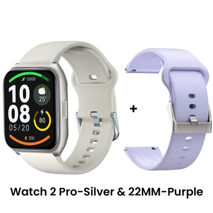 HAYLOU Watch 2 Pro (LS02 Pro) Smartwatch 1.85inch Large Display 100 Workout Modes Smart Watch for Men Heart Rate Monitoring