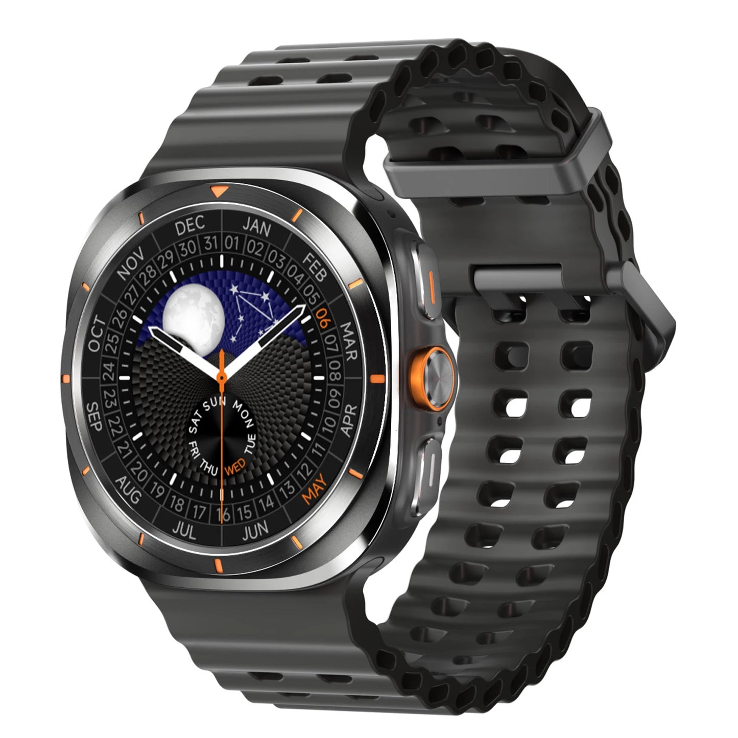 SOS Watch 7 Ultra GPS Compass Smart Watches Outdoor Sports BT Call Smartwatch Men Women IP68 Waterproof 3D Menu Health Monitor