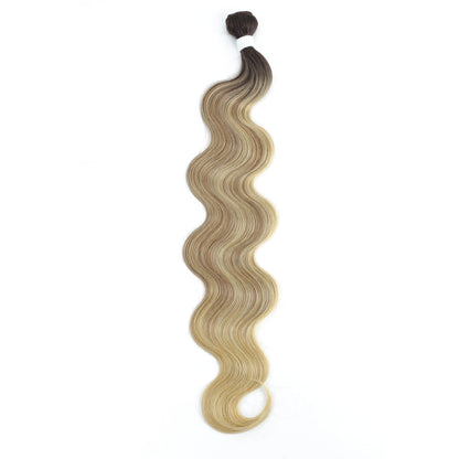 Perstar Body Wave Bundles Synthetic Hair Weave Bundles Hair Body Wave Ponytail Hair Bundles 26 Inch