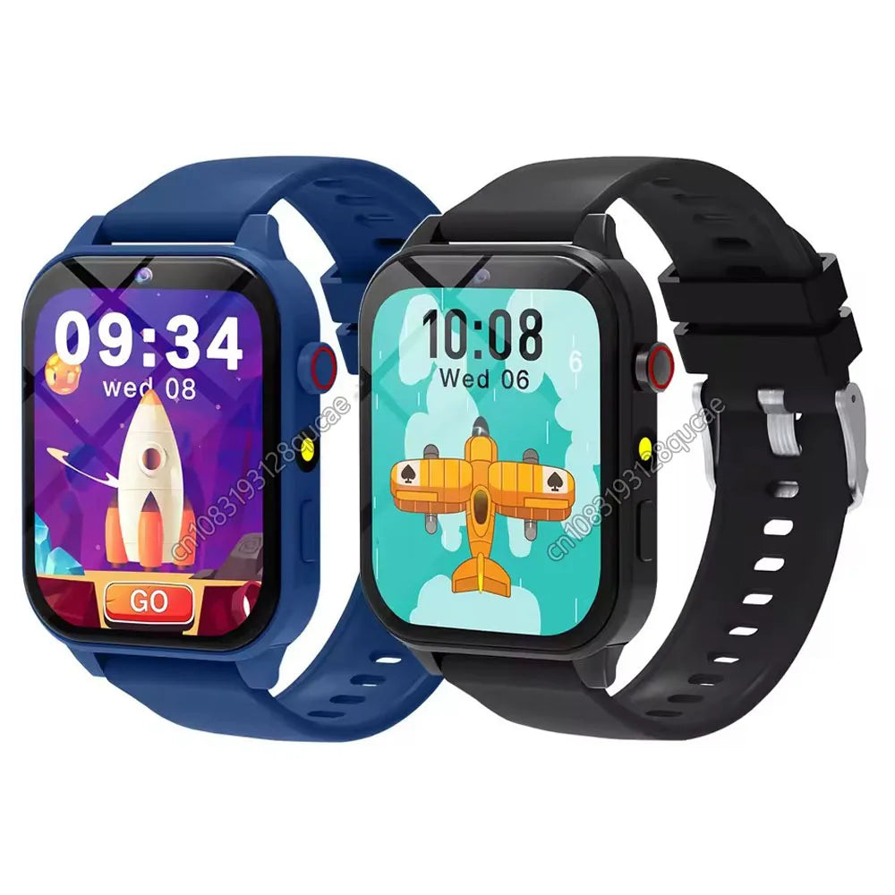 2025 New Smart Watch For Children HD Touch Screen Camera 18 Games Sleep Monitoring Alarm Clock Calculator Birthday Gift Boy Girl