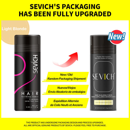 Hair Building Fibers Keratin Thicker Anti Hair Loss Products Concealer Refill Thickening Hair Fiber Powders Growth sevich 25g