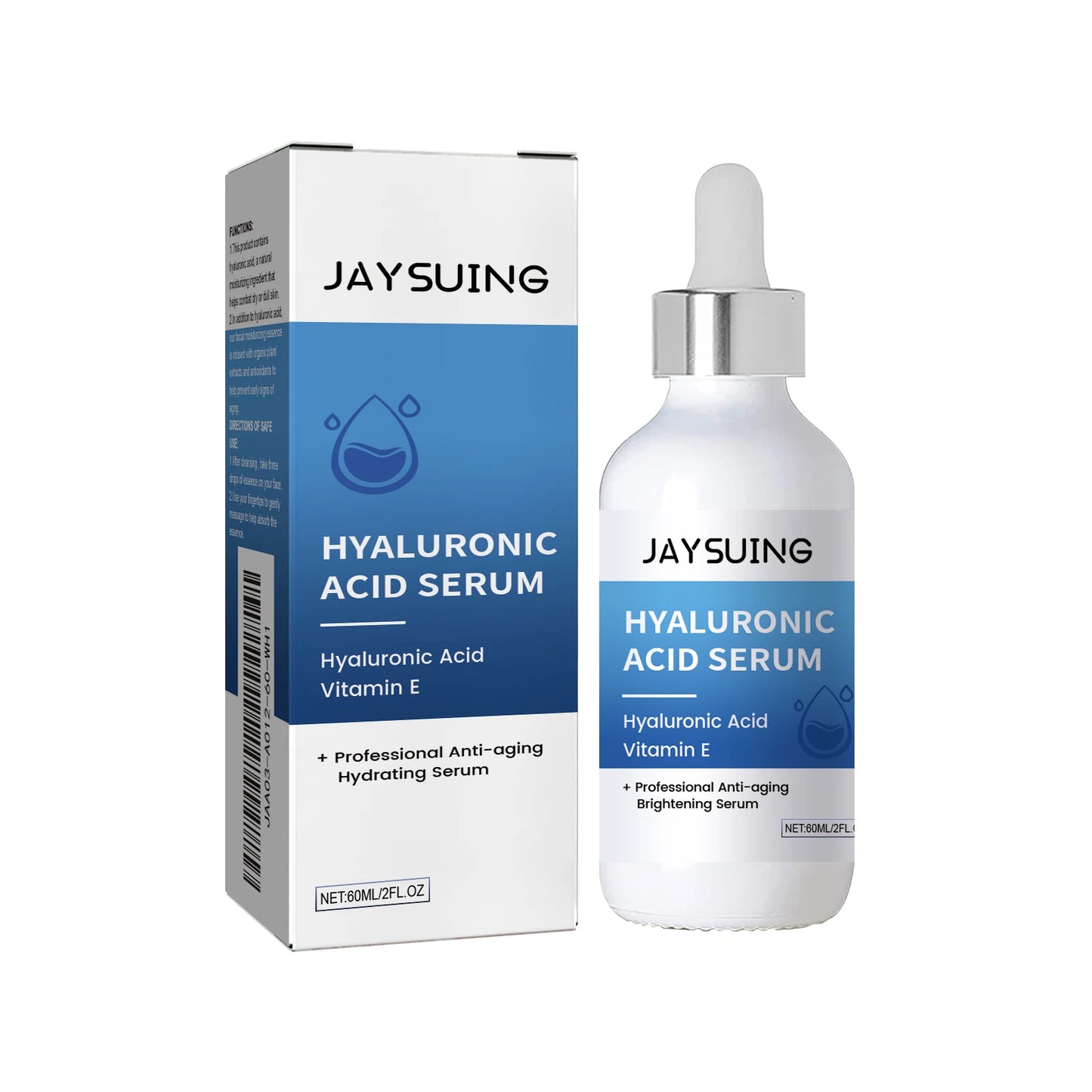 Hyaluronic Acid Essence Deep Hydration Preventing Skin Aging Increase Skin Elasticity Improve Dryness Facial Moisturizing Serum