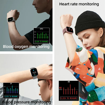 1.4 Inch Smart Watch For Women Heart Rate Blood Pressure Sleep Monitoring Multi Sport Modes Smart Notification Ladies Smartwatch