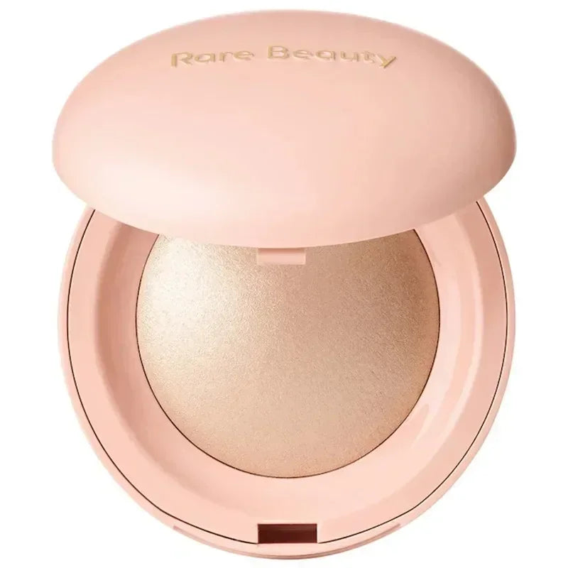 New Fashion ROSE BEAUTY Setting Powder With Mirror Liquid Blush Moisturizing Dual-use Waterproof Lip Glaze Rouge Smooth Makeup