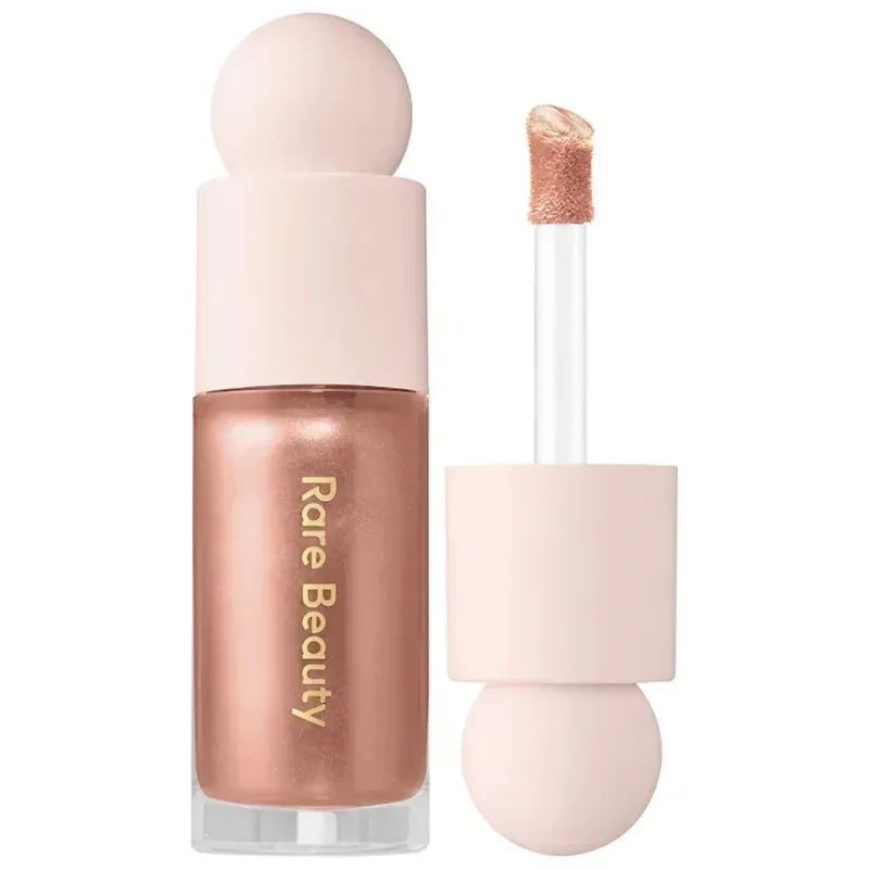 New Fashion ROSE BEAUTY Setting Powder With Mirror Liquid Blush Moisturizing Dual-use Waterproof Lip Glaze Rouge Smooth Makeup