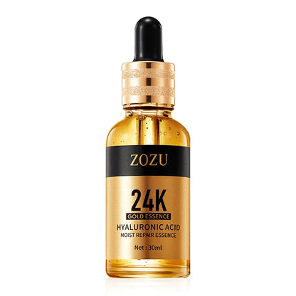 1/2/3pcs 24K Gold Hyaluronic Acid Serum Facial Essence Moisturizing Hydrating Anti-aging Face Serum Facial Skin Care Products